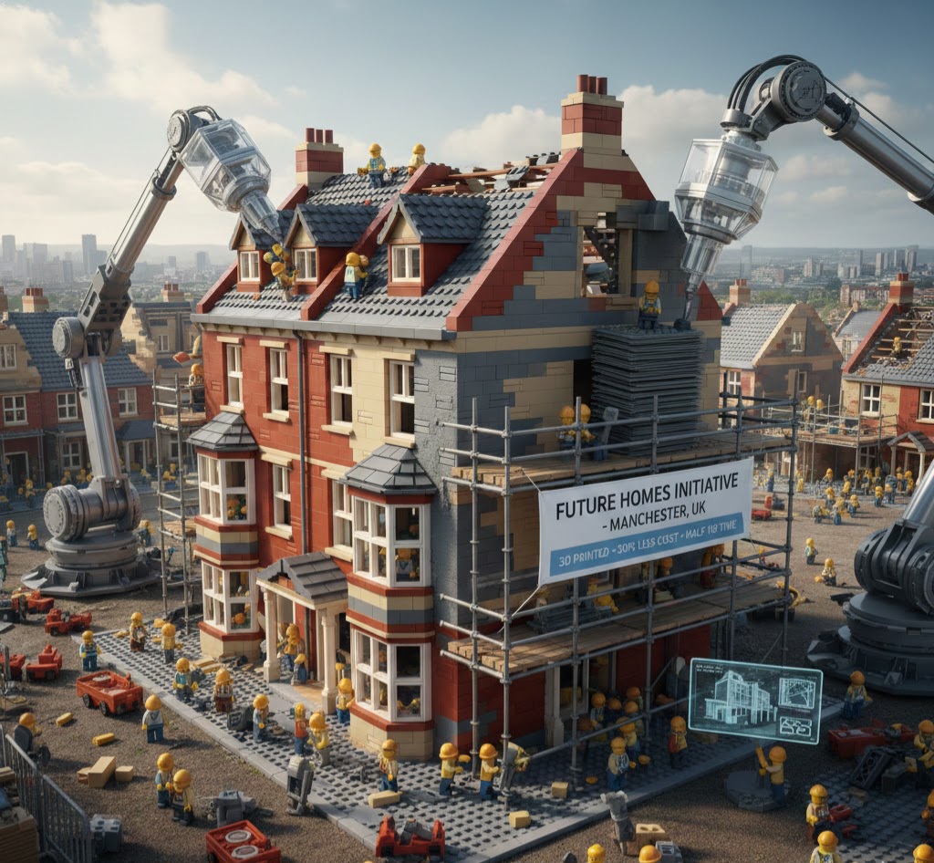 3D打印房屋建築現場