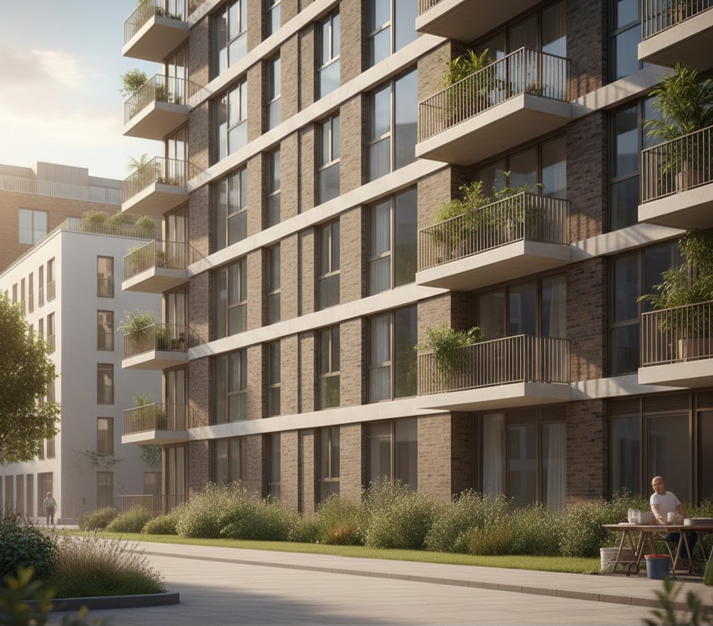 英國典型住宅區