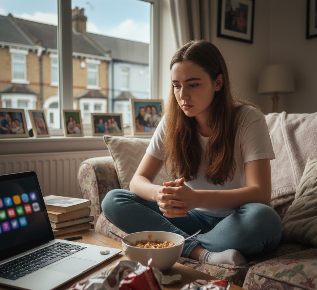 青少年使用手機