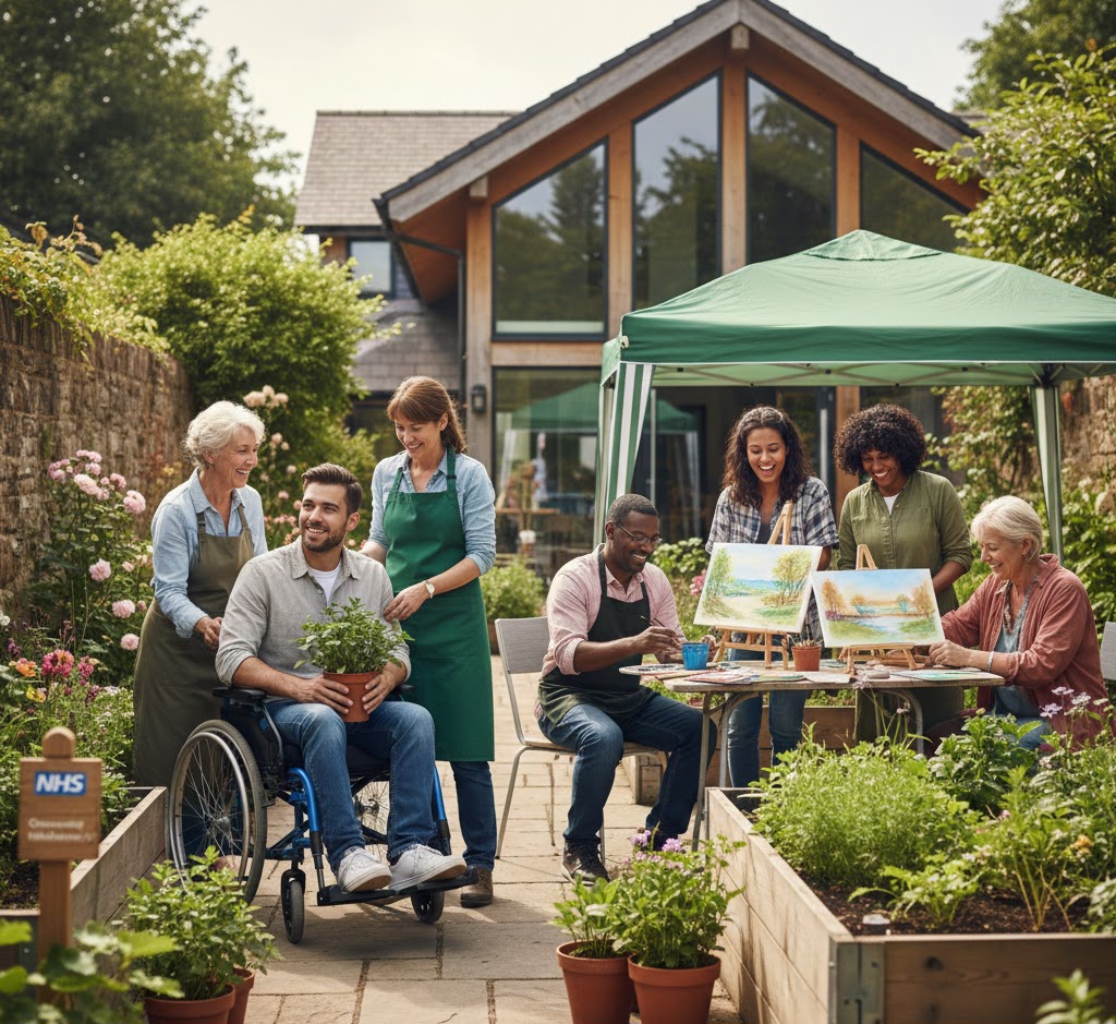 老人參與社區活動