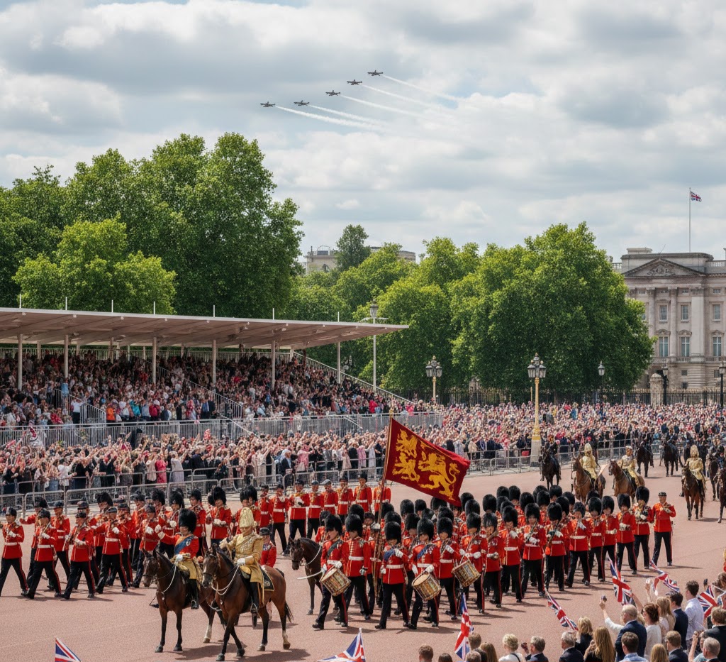 國王官方誕辰日 Trooping the Colour