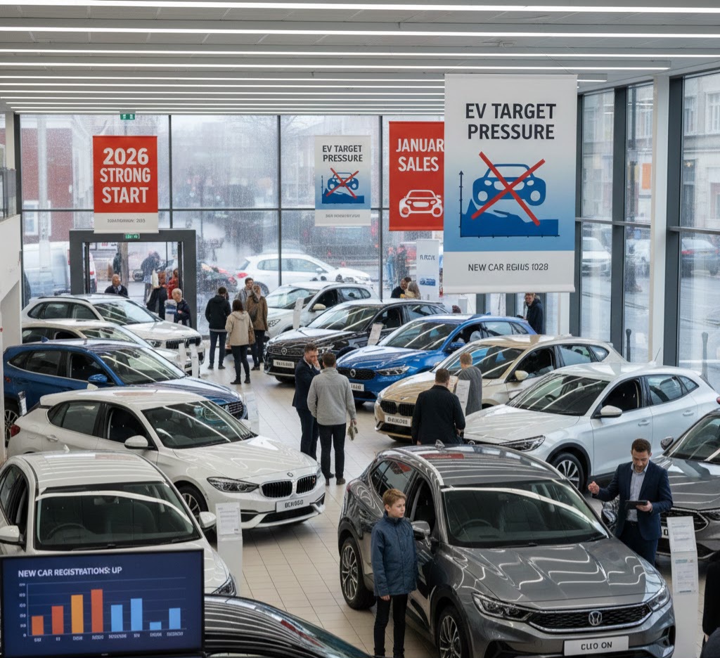 英國新車銷售圖表